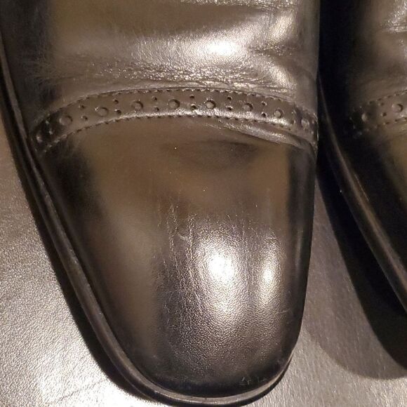 HUGO BOSS Black Leather Chelsea Boot - Size 9 - Picture 6 of 12